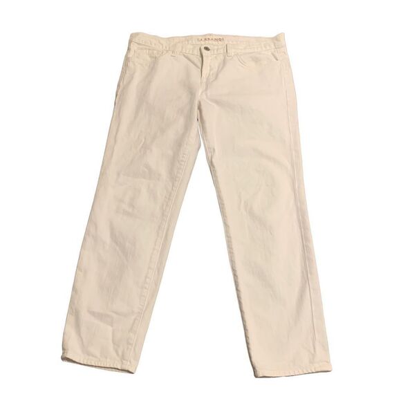 J Brand Women’s White Capri Mid Rise Jeans Size 30 - Picture 1 of 9